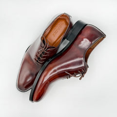 Polished Leather Oxford Shoes 001126