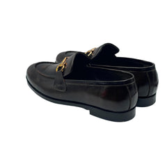 Elegant Brown Horsebit Loafers SH-0024BR