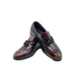Luxury Leather Tassel Loafers SH-0041BR