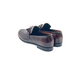 Luxury Leather Tassel Loafers SH-0041BR