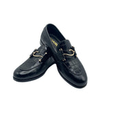 Black Horsebit Loafers SH-0021BL