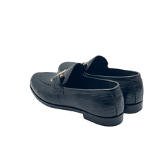 Black Horsebit Loafers SH-0021BL