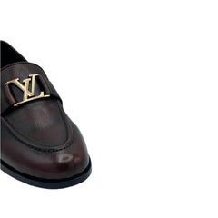 Rich Brown Buckle Loafers SH-002BR