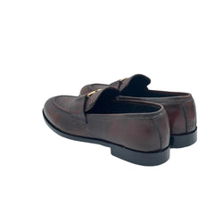 Rich Brown Buckle Loafers SH-002BR