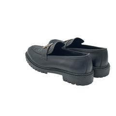 Black Emblem Loafers SH-0017BL