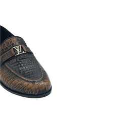 Louis Vuitton Crocodile Loafers SH-0013BR