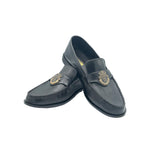 Black Crest Loafers SH-0011BL