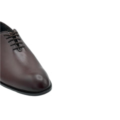 Brown Leather Oxford Shoes SH-0040BR