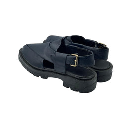 Navy Blue Peshawari Chappals SD-508BU