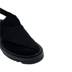 Black Suede Peshawari SD-506BL