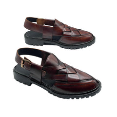 Brown Woven Peshawari SD-511BR