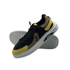 Black & Accent Sneakers JG-101YL