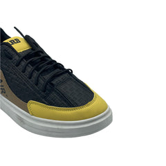 Black & Accent Sneakers JG-101YL