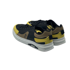 Black & Accent Sneakers JG-101YL