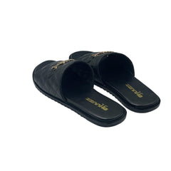 Gucci Black Quilted Slides SLP-0061BL