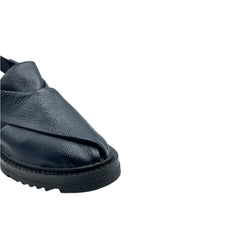 Navy Blue Peshawari Chappals SD-508BU