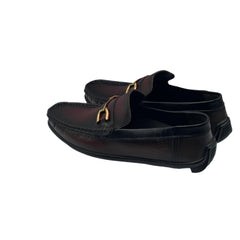 Burgundy Bit Loafers LF-0039BR