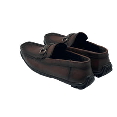 Brown Gancini Loafers LF-0028BR