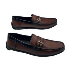 Brown Bit Loafers LF-0029BR