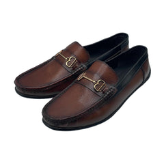 Brown Bit Loafers LF-0029BR