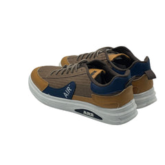 Brown & Navy Fashion Sneakers JG-101BR