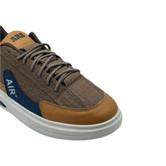 Brown & Navy Fashion Sneakers JG-101BR