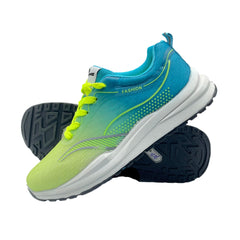 Teal & Lime Gradient Runners JG-107BUPT