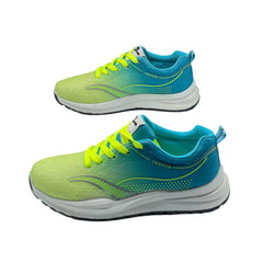 Teal & Lime Gradient Runners JG-107BUPT