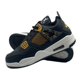 Black & Gold Retro Jordans JG-108BL