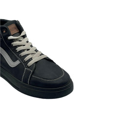 Black Canvas High-Tops JG-119BL