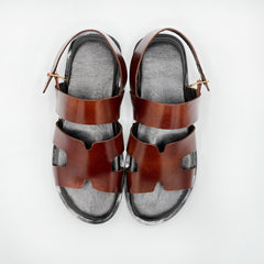 Artisan Leather Strappy Sandals 001124