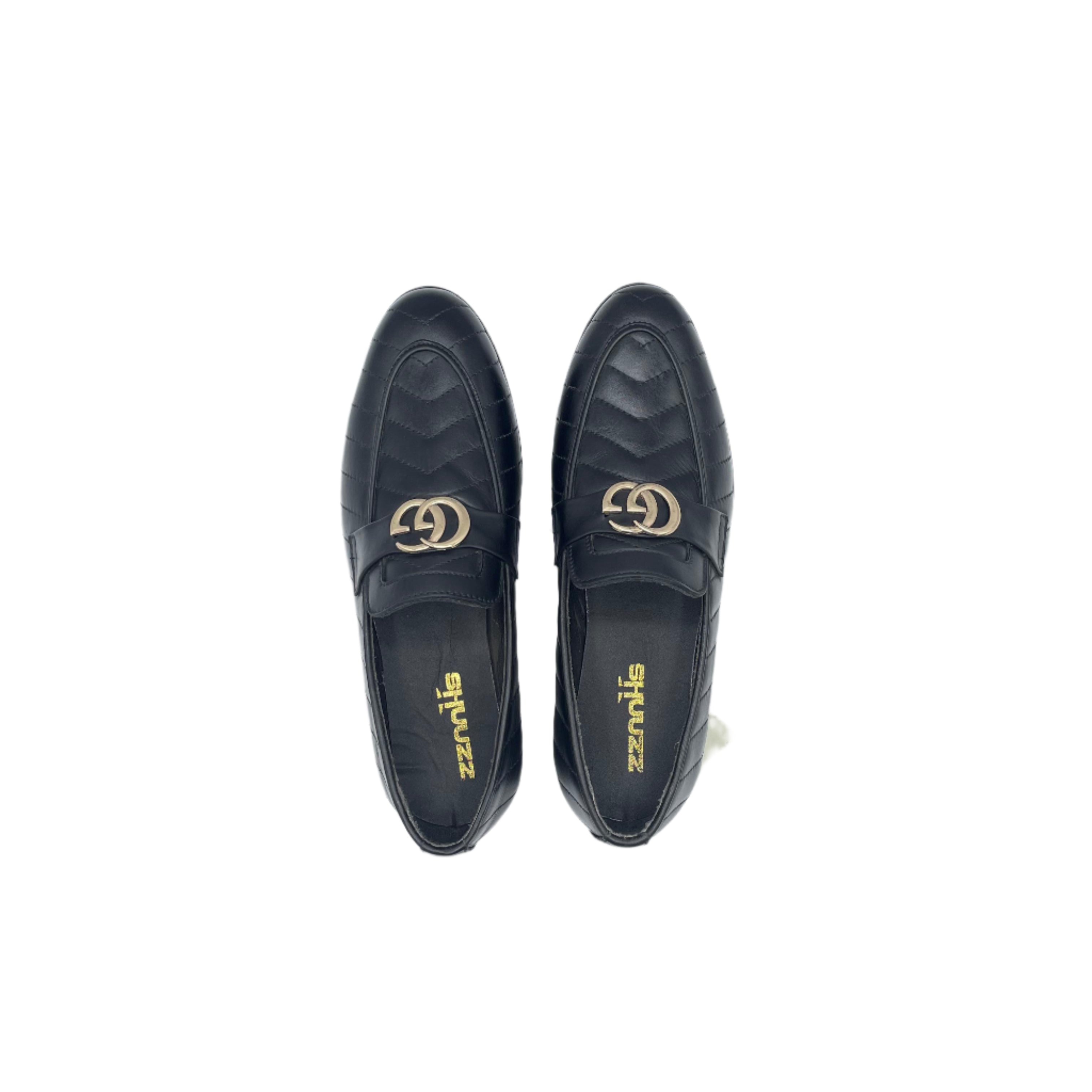 Gucci Black GG Loafers SH-001BL