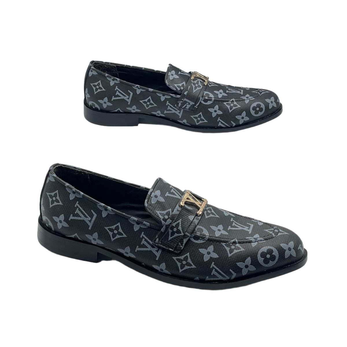 Louis Vuitton Pattern Loafers SH-005BL