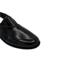 Brown Leather Peshawari Chappals SD-525BR